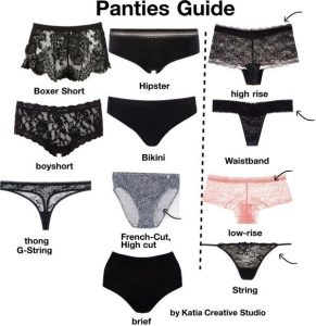 women panties guide
